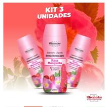 Sabonete Desodorante Intimo Uso diário Refrescante Kit 03 Un
