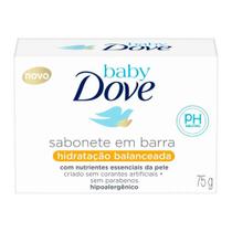 Sabonete Dove Baby Hidratação Balanceada Glicerinada 75g