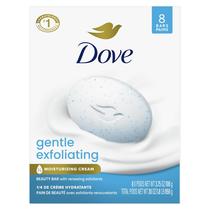 Sabonete Dove Beauty Bar Esfoliante Suave 8 Barras 111mL