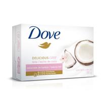 Sabonete Dove Delicious Care Leite De Coco E Petalas De Jasmim, Barra Com 1 Unidade De 90G Sabonete Dove Delicious Care Leite De Coco E Petalas De Jasmim, Barra Com 1 Unidade De 90G