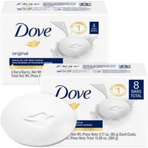Sabonete Dove Original Beauty Bar, pacote com 2 unidades, 90 ml (8 sabonetes)