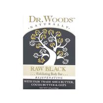 Sabonete Dr. Woods Raw Black rejuvenescedor com karité orgânico 150ml