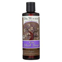 Sabonete Dr. Woods Sabonete Preto com Manteiga de Karité 240mL
