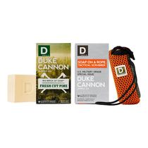 Sabonete Duke Cannon Fresh Cut Pine Big Brick 295 ml com depurador