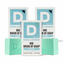 Sabonete Duke Cannon Supply Co. Pacote com 3 unidades Midway Big Brick de 300 ml