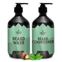 Sabonete e condicionador para barba Striking Viking Tea Tree 300 ml