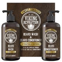 Sabonete e condicionador para barba Viking Revolution 500mL