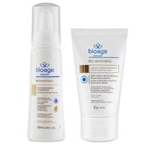 Sabonete E Creme Clareador Íntimo Kit Clareador Bioage Sabonete E Creme Clareador Íntimo Kit Clareador Bioage