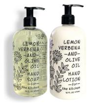 Sabonete e loção para mãos Greenwich Bay Lemon Verbena e Azeite Sabonete e loção para mãos Greenwich Bay Lemon Verbena e Azeite
