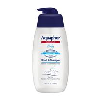 Sabonete e shampoo para bebês Aquaphor Mild 2 em 1 500 mL