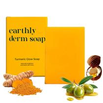 Sabonete Earthly Derm Turmeric Glow 100g para rosto e corpo Sabonete Earthly Derm Turmeric Glow 100g para rosto e corpo