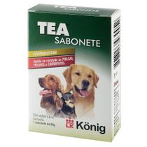 Sabonete Ectoparasiticida König TEA para Cães - 80 g