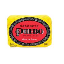 Sabonete em Barra 90g Odor de Rosas Base Vegetal Phebo Sabonete em Barra 90g Odor de Rosas Base Vegetal Phebo