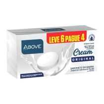 Sabonete em Barra Above Cream Original 6 Unidades Sabonete em Barra Above Cream Original 6 Unidades
