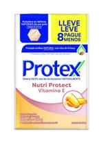Sabonete em Barra Antibacteriano Protex Nutri Protect Vitamina E 8un de 85g Leve Mais Pague Menos Sabonete em Barra Antibacteriano Protex Nutri Protect Vitamina E 8un de 85g Leve Mais Pague Menos