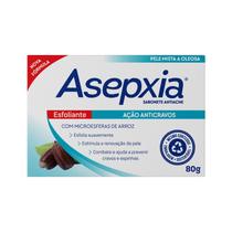Sabonete em Barra Asepxia Esfoliante Acao Anticravos 80g Sabonete em Barra Asepxia Esfoliante Acao Anticravos 80g