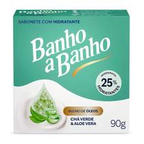 Sabonete em Barra Banho a Banho Chá Verde e Aloe Vera 90g Sabonete em Barra Banho a Banho Chá Verde e Aloe Vera 90g