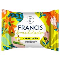 Sabonete em Barra Brasilidades Hidratante Capim Limão FRANCIS 80g Sabonete em Barra Brasilidades Hidratante Capim Limão FRANCIS 80g