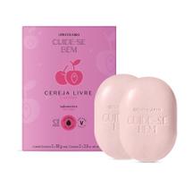 Sabonete Em Barra Cuide-Bem Cereja Livre 2X80G Sabonete Em Barra Cuide-Bem Cereja Livre 2X80G