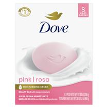 Sabonete em barra de beleza Dove Pink Rosa 8 barras 111ml limpa e hidrata