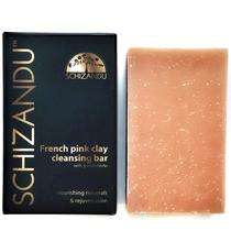 Sabonete em barra de limpeza Schizandu Organics Clay com argila rosa francesa Sabonete em barra de limpeza Schizandu Organics Clay com argila rosa francesa