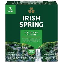 Sabonete em Barra Desodorante Irish Spring Original Pacote com 9 Unidades