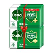 Sabonete em barra Dettol Original 100g, pacote com 6 Sabonete em barra Dettol Original 100g, pacote com 6