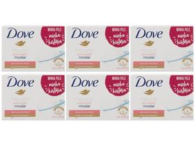 Sabonete em Barra Dove Anti-Stress Micelar - 90g 6 Unidades Sabonete em Barra Dove Anti-Stress Micelar - 90g 6 Unidades