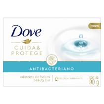 Sabonete em Barra Dove Antibacteriano Cuida e Protege 90g Sabonete em Barra Dove Antibacteriano Cuida e Protege 90g