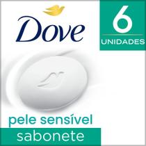 Sabonete em Barra Dove Pele Sensível 90 g 6 unidades