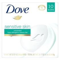 Sabonete em barra Dove Sensitive Skin 940ml para banho corporal Sabonete em barra Dove Sensitive Skin 940ml para banho corporal