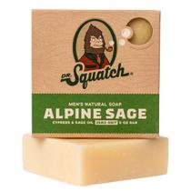 Sabonete em barra Dr. Squatch All Natural para homens Alpine Sage 0 Grit