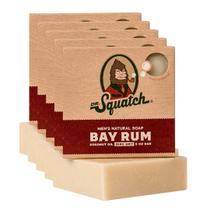 Sabonete em Barra Dr. Squatch All Natural para Homens - Kit com 5 Unidades de Rum Bay Sabonete em Barra Dr. Squatch All Natural para Homens - Kit com 5 Unidades de Rum Bay