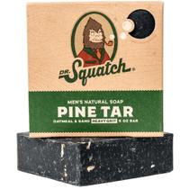 Sabonete em barra Dr. Squatch All Natural para homens Pine Tar 250g Sabonete em barra Dr. Squatch All Natural para homens Pine Tar 250g