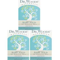 Sabonete em barra Dr. Woods Unscented Baby Mild com manteiga de karité orgânica 155mL Sabonete em barra Dr. Woods Unscented Baby Mild com manteiga de karité orgânica 155mL