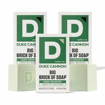 Sabonete em barra Duke Cannon Big Brick of Soap High Country 300 ml, pacote com 3 Sabonete em barra Duke Cannon Big Brick of Soap High Country 300 ml, pacote com 3