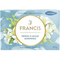 Sabonete em barra francis perfume prolongado vegano vegetal neroli e algas marinhas 90g