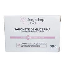Sabonete em Barra Glicerina Alergoshop 90g Sabonete em Barra Glicerina Alergoshop 90g