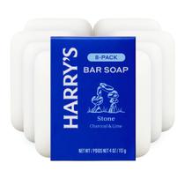 Sabonete em Barra Harry's para Homens Aroma Pedra 8 Unidades, 227 g Cada Sabonete em Barra Harry's para Homens Aroma Pedra 8 Unidades, 227 g Cada