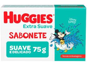 Sabonete Em Barra Huggies Extra Suave Bebê 75g