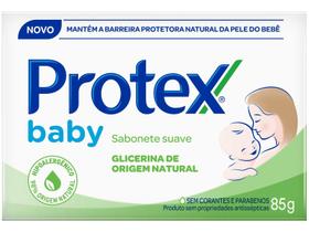 Sabonete Em Barra Infantil Protex Baby Glicerina 85g