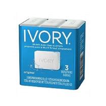 Sabonete em Barra Ivory Simply Unissex Pacote com 6