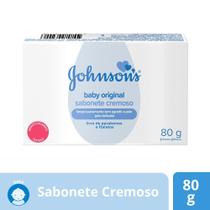 Sabonete em Barra Johnsons Baby Original 80g