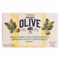 Sabonete em Barra Korres óleo de Oliva e Bergamota