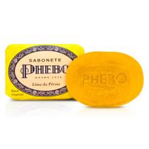 Sabonete em Barra Lima da Pérsia Glicerina Óleo de Palma Phebo 90g Sabonete em Barra Lima da Pérsia Glicerina Óleo de Palma Phebo 90g