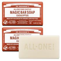 Sabonete em Barra Mágico Dr. Bronner's Eucalipto 2 Unidades 140 g