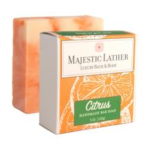 Sabonete em Barra Majestic Lather Citrus Luxury - Para Rosto e Corpo