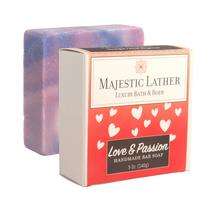 Sabonete em barra Majestic Lather Love & Passion Luxury 150 ml