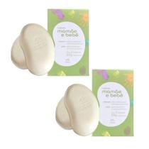 Sabonete em Barra Mamãe e Bebê 2x100g (2 caixas) - Natura