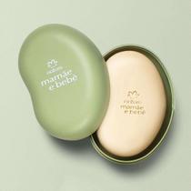 Sabonete em Barra Mamãe e Bebê com Saboneteira Natura 100g Sabonete em Barra Mamãe e Bebê com Saboneteira Natura 100g